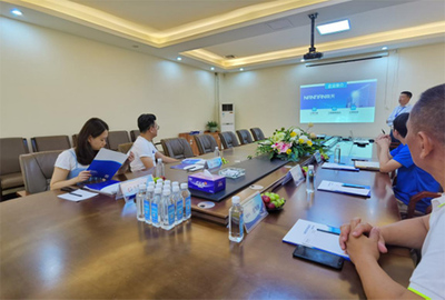 卓誉集团领导到访南天涂料 共商合作新机遇